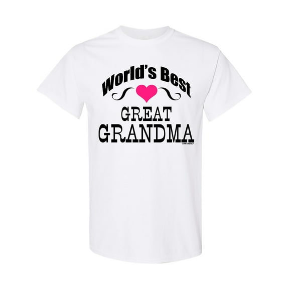 Inktastic World's Best Great Grandma T-Shirt