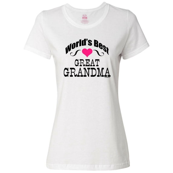 Inktastic World's Best Great Grandma Women's T-Shirt