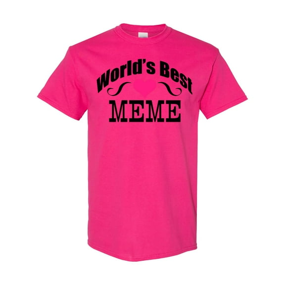 Inktastic World's Best Meme T-Shirt