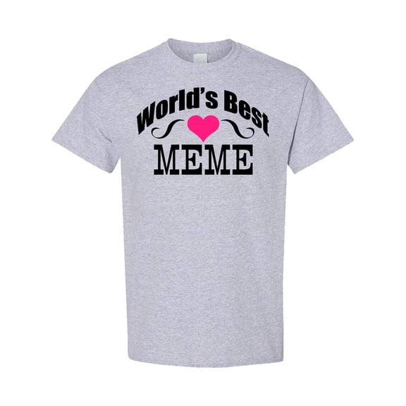 Inktastic World's Best Meme T-Shirt