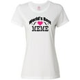 thumbnail image 1 of Inktastic World's Best Meme Women's T-Shirt, 1 of 5