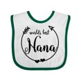 thumbnail image 1 of Inktastic World's Best Nana Girls Baby Bib, 1 of 4