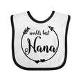 thumbnail image 1 of Inktastic World's Best Nana Girls Baby Bib, 1 of 4
