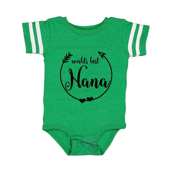 Inktastic World's Best Nana Girls Baby Bodysuit
