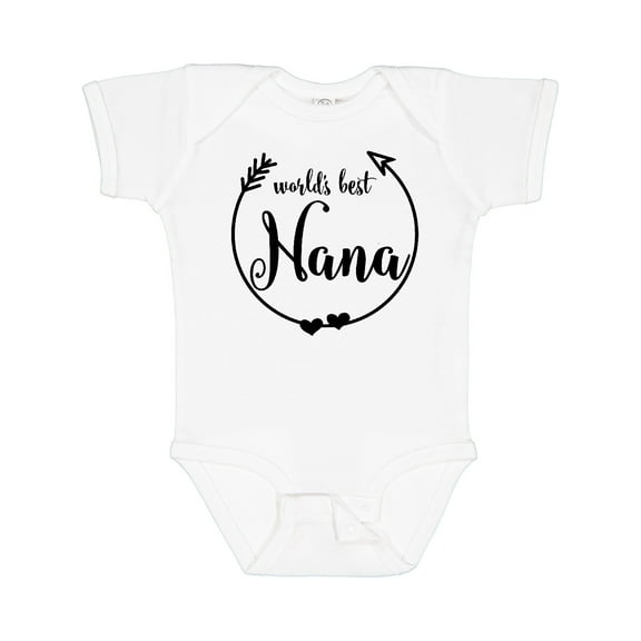 Inktastic World's Best Nana Girls Baby Bodysuit