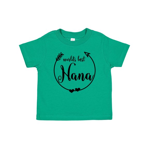 Inktastic World's Best Nana Girls Baby T-Shirt