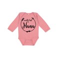 thumbnail image 1 of Inktastic World's Best Nana Girls Long Sleeve Baby Bodysuit, 1 of 5