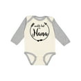 thumbnail image 1 of Inktastic World's Best Nana Girls Long Sleeve Baby Bodysuit, 1 of 5