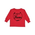 thumbnail image 1 of Inktastic World's Best Nana Girls Long Sleeve Toddler T-Shirt, 1 of 5
