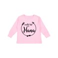 thumbnail image 1 of Inktastic World's Best Nana Girls Long Sleeve Toddler T-Shirt, 1 of 5