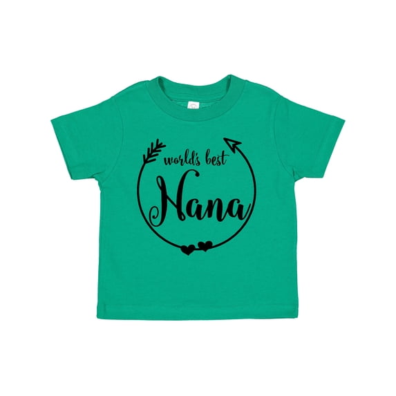 Inktastic World's Best Nana Girls Toddler T-Shirt