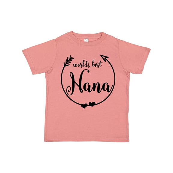 Inktastic World's Best Nana Girls Toddler T-Shirt