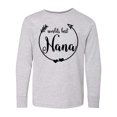 thumbnail image 1 of Inktastic World's Best Nana Long Sleeve Youth T-Shirt, 1 of 5