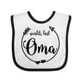 thumbnail image 1 of Inktastic World's Best Oma Girls Baby Bib, 1 of 4