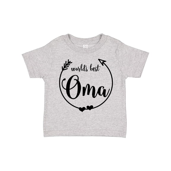 Inktastic World's Best Oma Girls Toddler T-Shirt
