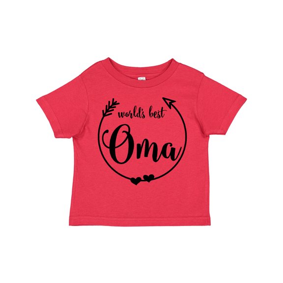 Inktastic World's Best Oma Girls Toddler T-Shirt