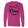 thumbnail image 1 of Inktastic World's Best Oma Long Sleeve T-Shirt, 1 of 5