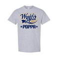 thumbnail image 1 of Inktastic World's Best Poppa Grandfather T-Shirt, 1 of 5