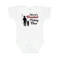 thumbnail image 1 of Inktastic World's Greatest Fishing Duo Boys or Girls Baby Bodysuit, 1 of 5