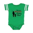 thumbnail image 1 of Inktastic World's Greatest Fishing Duo Boys or Girls Baby Bodysuit, 1 of 5