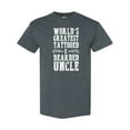 thumbnail image 1 of Inktastic World's Greatest Tattooed & Bearded Uncle T-Shirt, 1 of 5