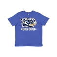 thumbnail image 1 of Inktastic Worlds Best Big Bro Brother Youth T-Shirt, 1 of 5