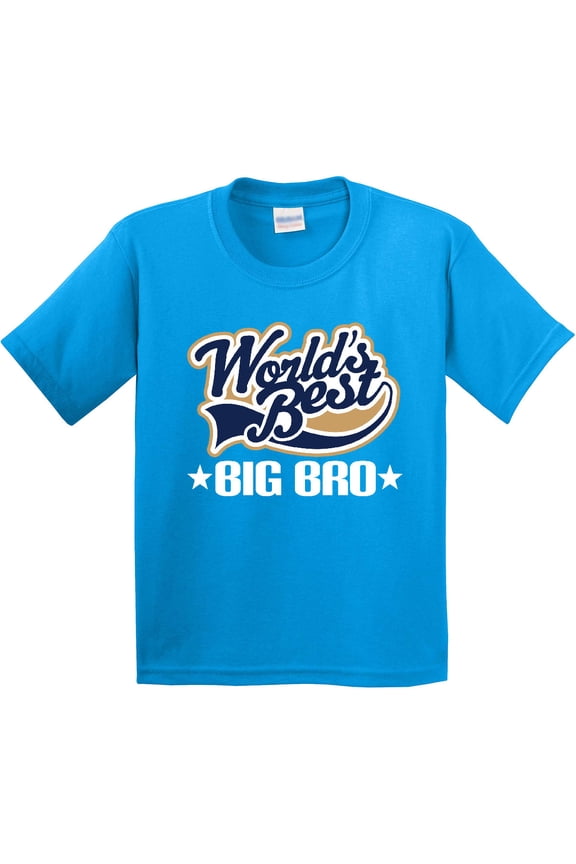 Worlds Best Big Bro Brother Youth T-Shirt