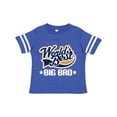 thumbnail image 1 of Inktastic Worlds Best Big Bro Gift for Brother Boys Toddler T-Shirt, 1 of 5
