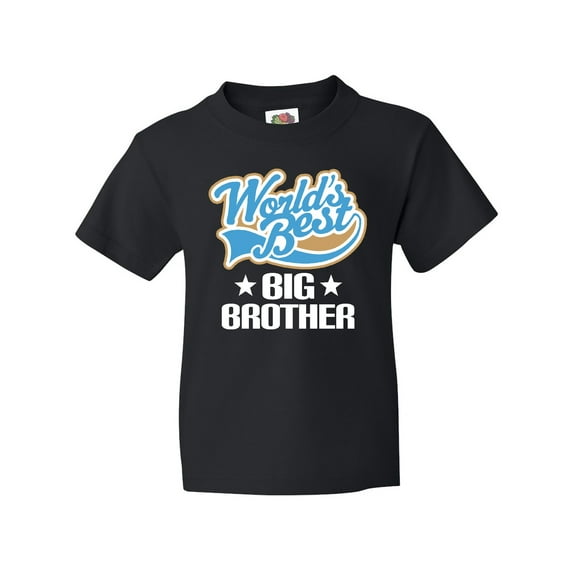 Inktastic Worlds Best Big Brother Youth T-Shirt
