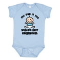 thumbnail image 1 of Inktastic Worlds Best Engineer Dad Boys Baby Bodysuit, 1 of 5