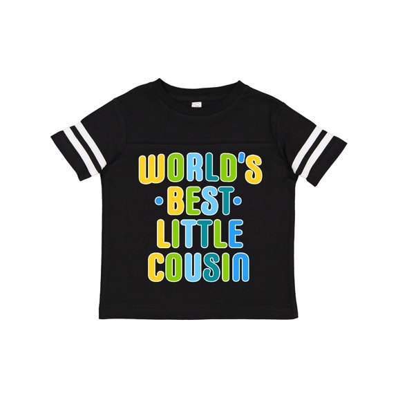 Inktastic Worlds Best Little Cousin Boys Toddler T-Shirt