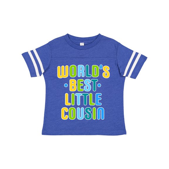 Inktastic Worlds Best Little Cousin Boys Toddler T-Shirt