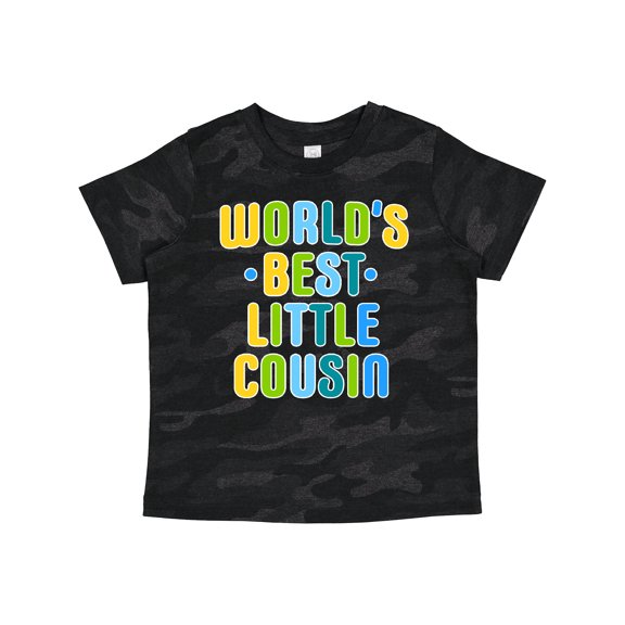 Inktastic Worlds Best Little Cousin Boys Toddler T-Shirt