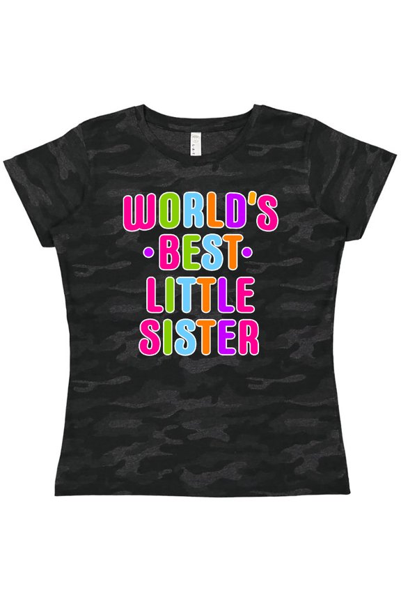 Worlds Best Little Sister Women's T-Shirt