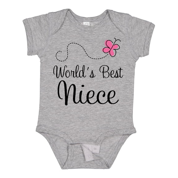Inktastic Worlds Best Niece Girls Baby Bodysuit