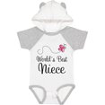 thumbnail image 1 of Inktastic Worlds Best Niece Girls Baby Bodysuit, 1 of 5