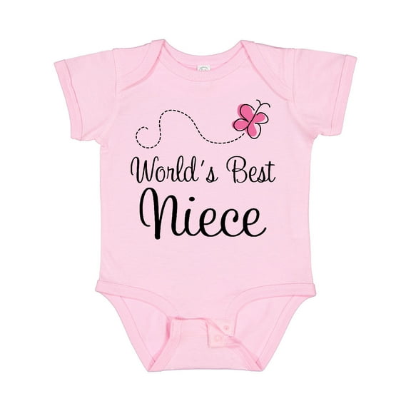 Inktastic Worlds Best Niece Girls Baby Bodysuit