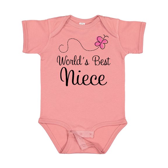 Inktastic Worlds Best Niece Girls Baby Bodysuit