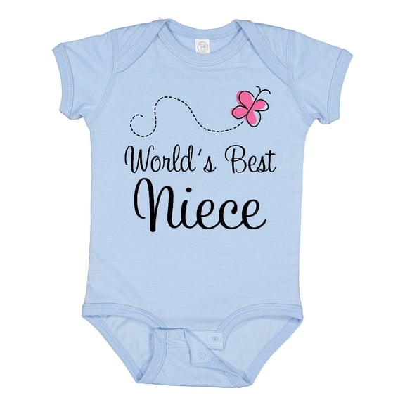 Inktastic Worlds Best Niece Girls Baby Bodysuit