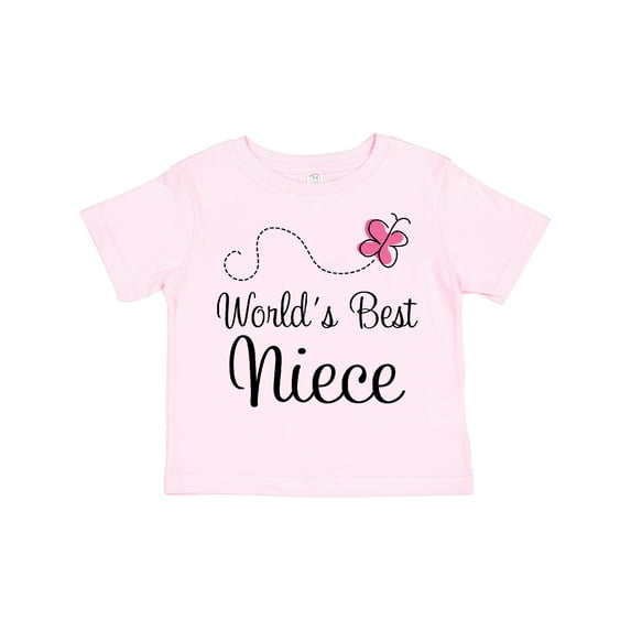 Inktastic Worlds Best Niece Girls Toddler T-Shirt
