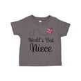 thumbnail image 1 of Inktastic Worlds Best Niece Girls Toddler T-Shirt, 1 of 5
