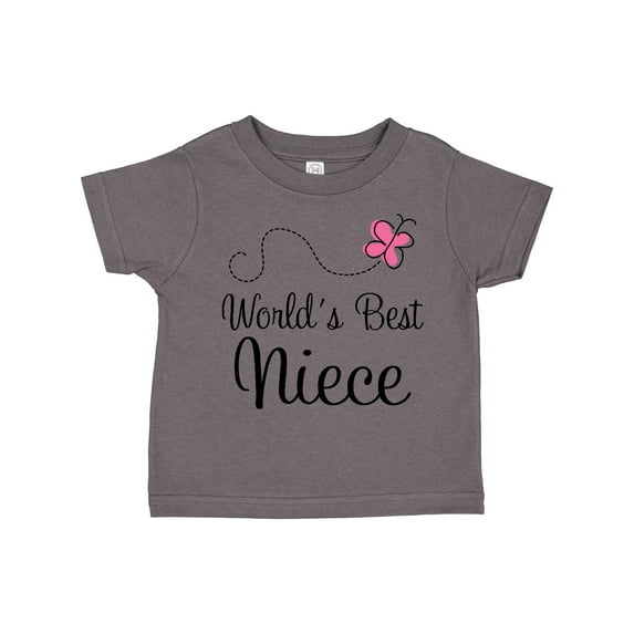 Inktastic Worlds Best Niece Girls Toddler T-Shirt