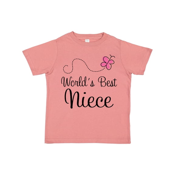 Inktastic Worlds Best Niece Girls Toddler T-Shirt