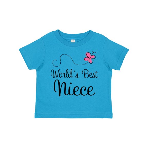 Inktastic Worlds Best Niece Girls Toddler T-Shirt