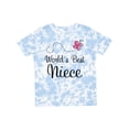thumbnail image 1 of Inktastic Worlds Best Niece Girls Toddler T-Shirt, 1 of 5