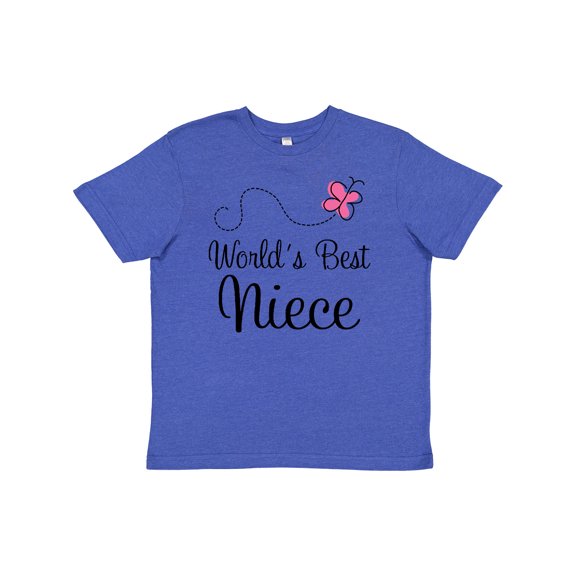 Inktastic Worlds Best Niece Youth T-Shirt