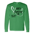 thumbnail image 1 of Inktastic Worth Fighting for White Ribbon, Lung Cancer Awareness Long Sleeve T-Shirt, 1 of 5