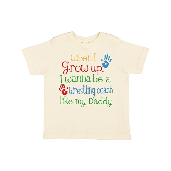 Inktastic Wrestling Coach Like Daddy Boys or Girls Toddler T-Shirt