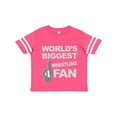 thumbnail image 1 of Inktastic Wrestling Fan Sports Boys or Girls Toddler T-Shirt, 1 of 5