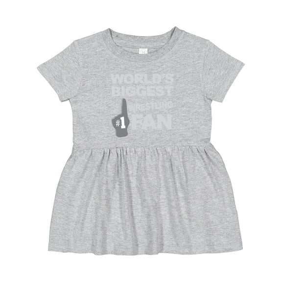 Inktastic Wrestling Fan Sports Girls Baby Dress